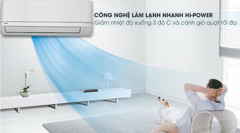 Khả năng làm lạnh nhanh chóng