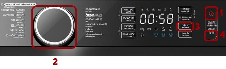 cách sử dụng máy giặt toshiba