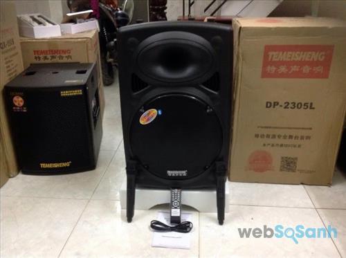 Loa vali kéo hát karaoke Temeisheng DP2305L 4 tấc