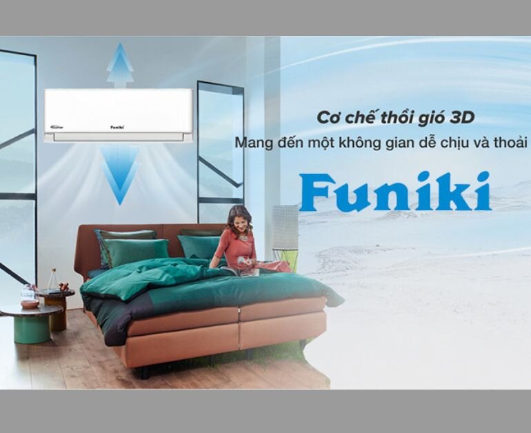 Điều hòa Funiki HSIC12TMU là lựa chọn cho phòng có không gian nhỏ