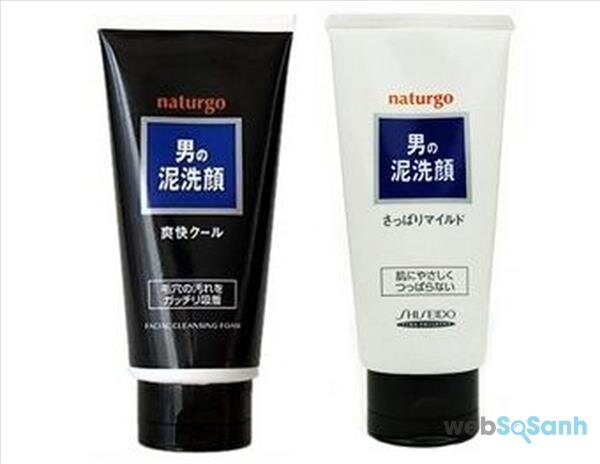  Sữa rửa mặt nam Naturgo Shiseido review