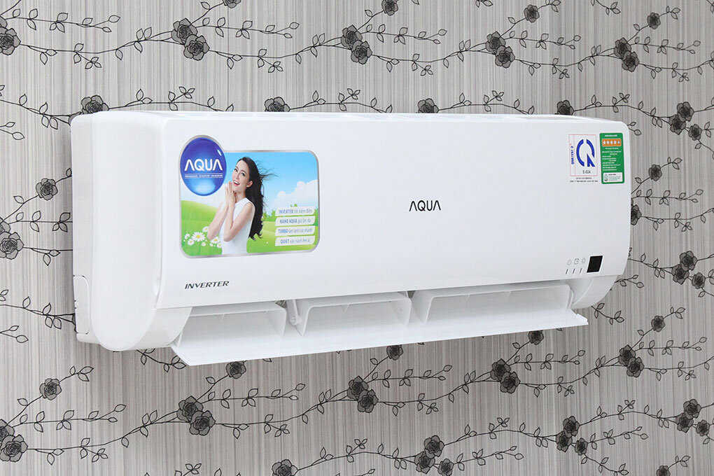 Đánh giá máy lạnh Aqua Inverter kiểu dáng hiện đại tinh tế