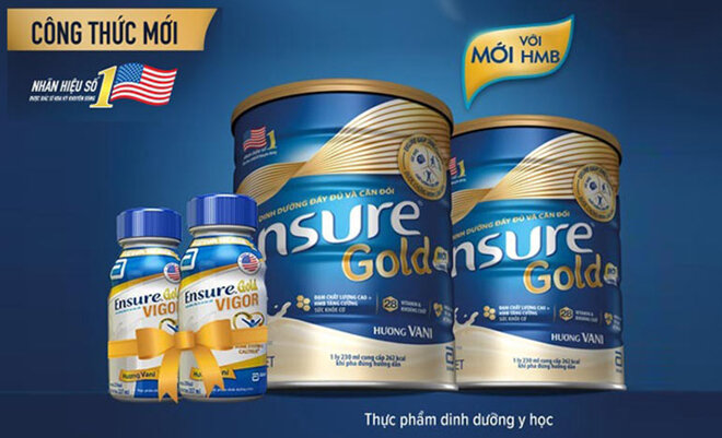 Sữa Ensure Gold có nhiều ưu điểm tuyệt vời