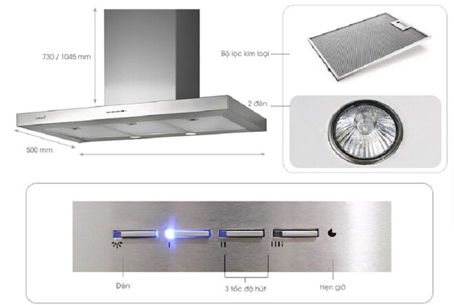 Giới thiệu về máy hút mùi và vai trò của phụ kiện máy hút mùi Cata