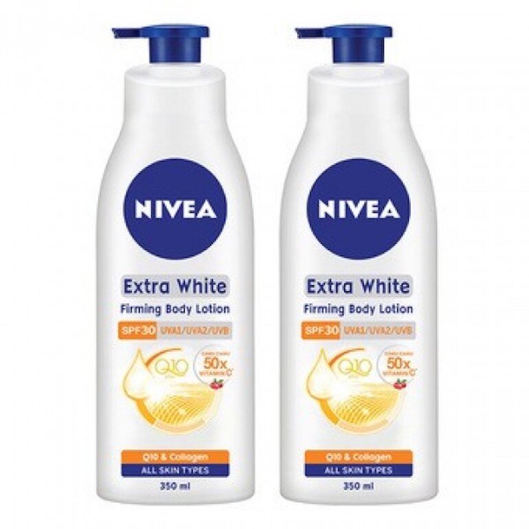 Kem dưỡng da toàn thân Nivea Extra White Firming Body Lotion