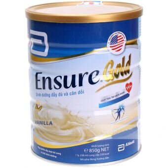Sữa bột Abbott Ensure Gold - hộp 850g (dành cho người lớn)