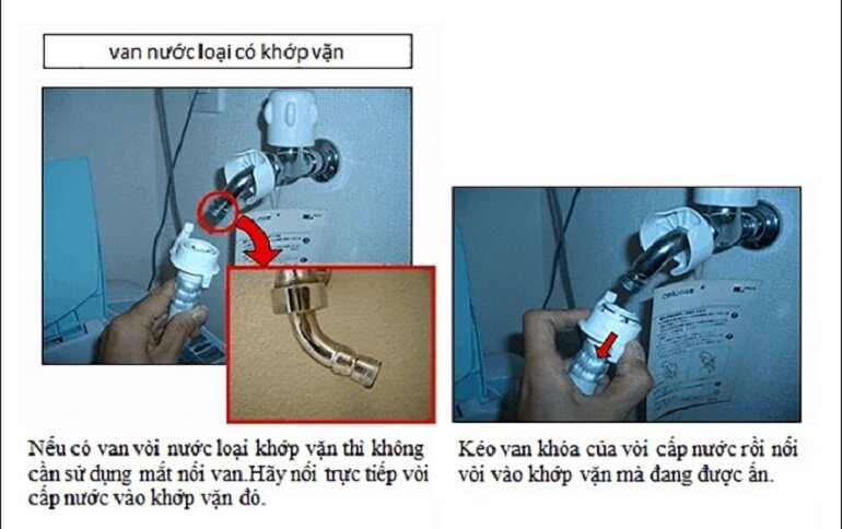 dây cấp nước máy giặt