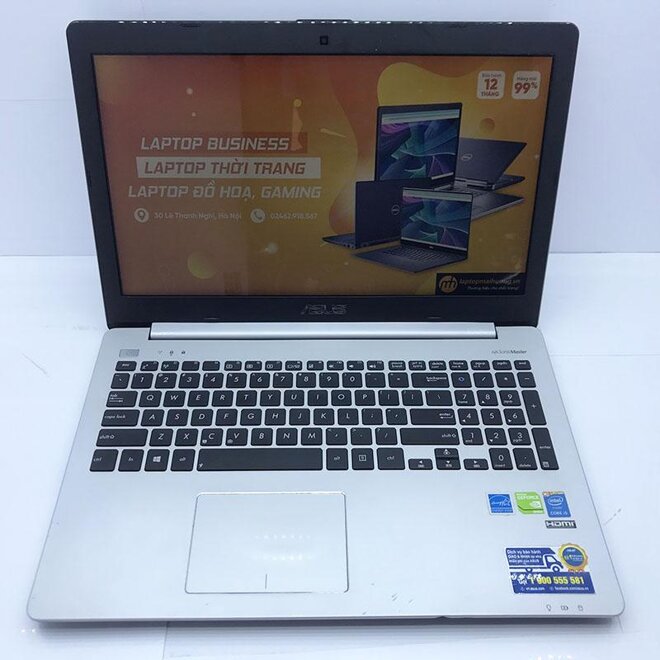 Laptop Asus thiết kế mỏng nhẹ 