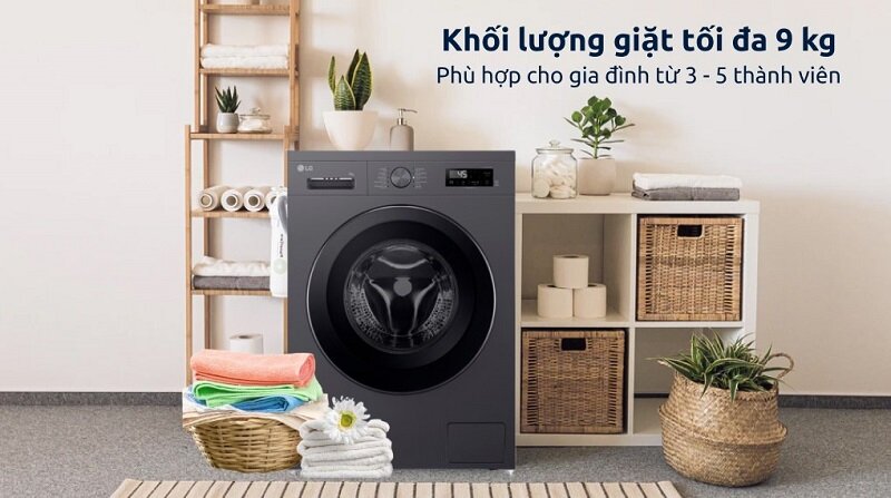 máy giặt LG FB1209S6M cửa ngang