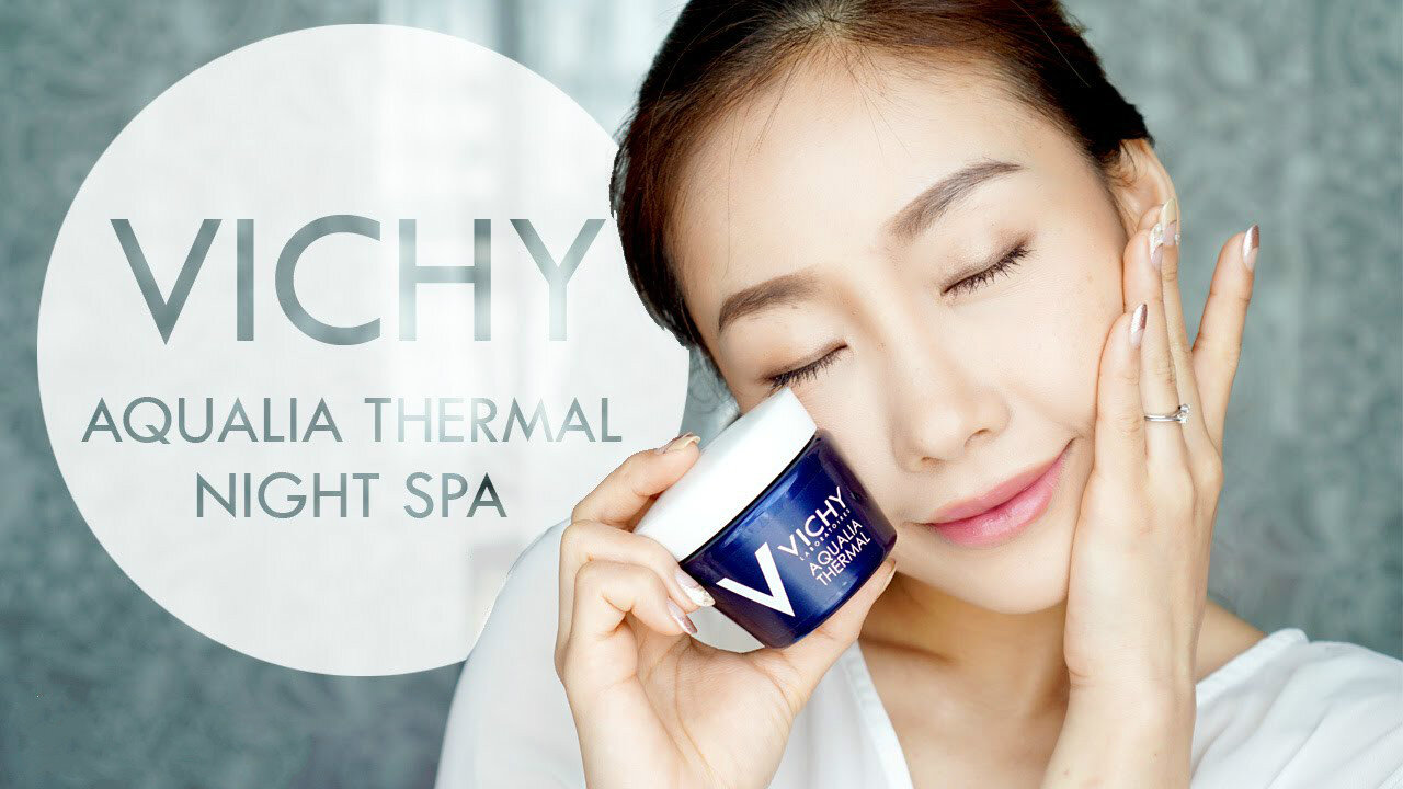 Mặt nạ ngủ Vichy Aqualia Thermal Night Spa Replenishing & Soothing Sleeping Mask