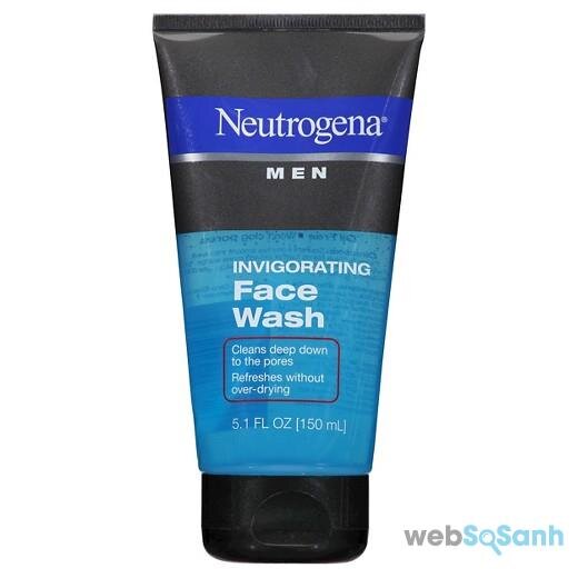 sữa rửa mặt nam trị mụn neutrogena