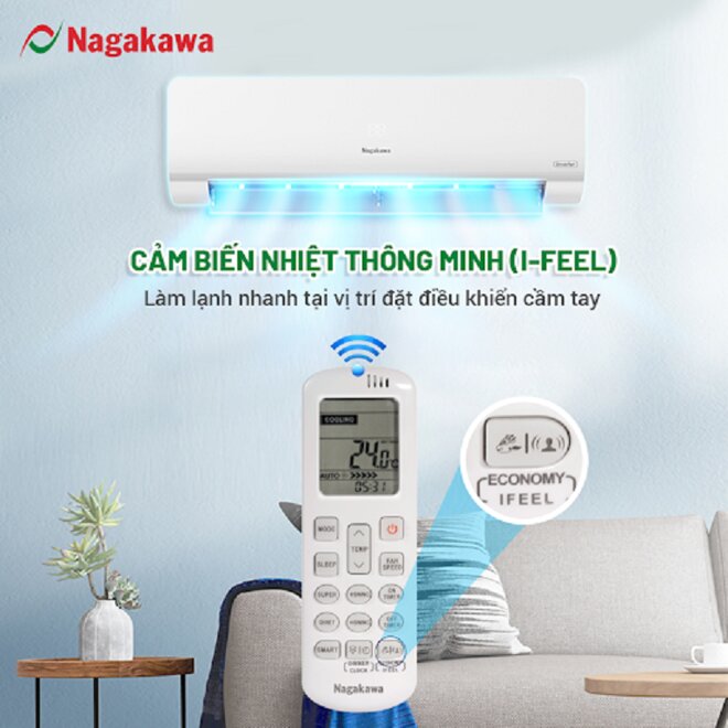 So sánh điều hòa Nagakawa NIS-A18R2H10 và Casper GH-18IS33