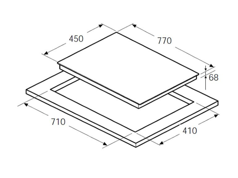 Bếp từ âm 2 vùng nấu Hafele HC-I772A 