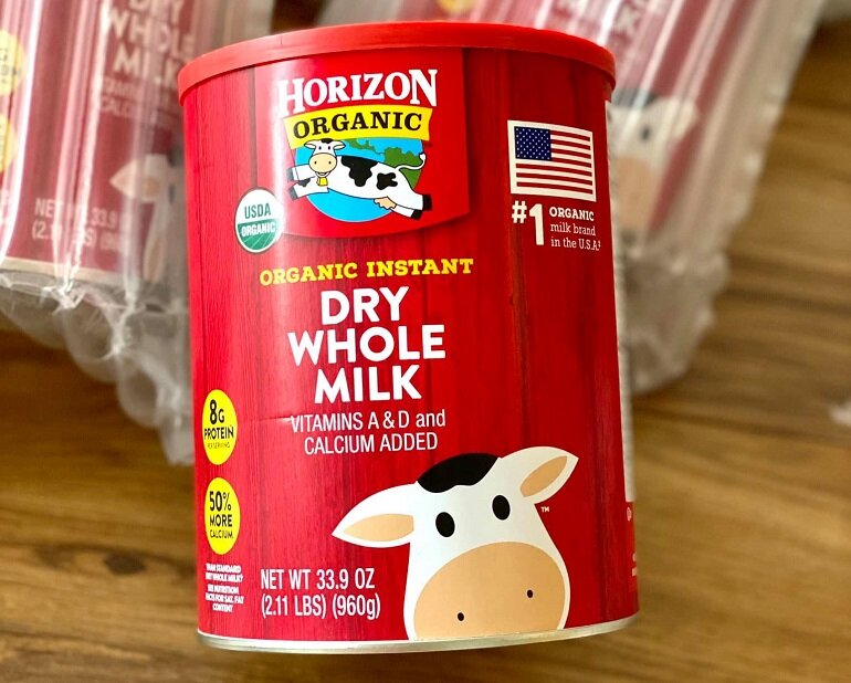 Sữa Horizon Organic là sản phẩm nhập Mỹ