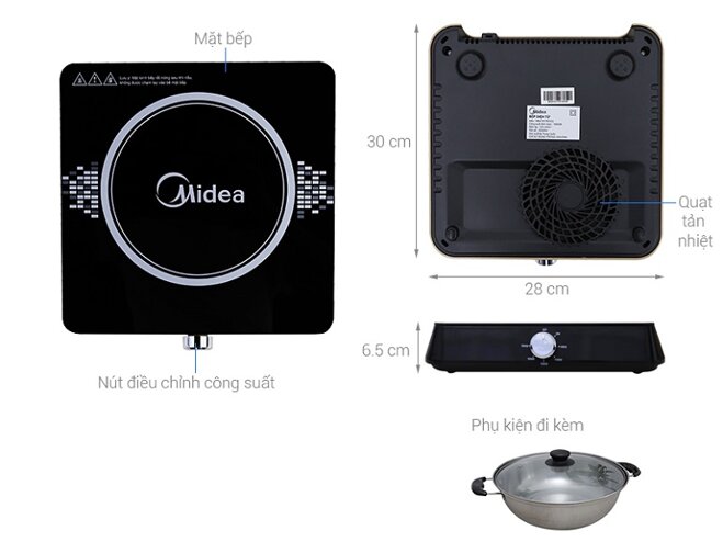 Bếp từ Midea MI-K1917EF