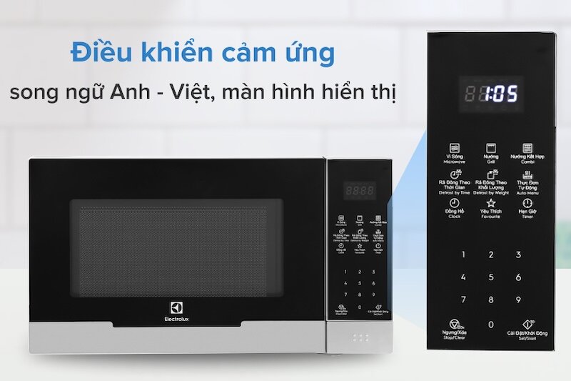 Lò vi sóng Electrolux EMG23DI9EBP sự lựa chọn hoàn hảo cho gia đình