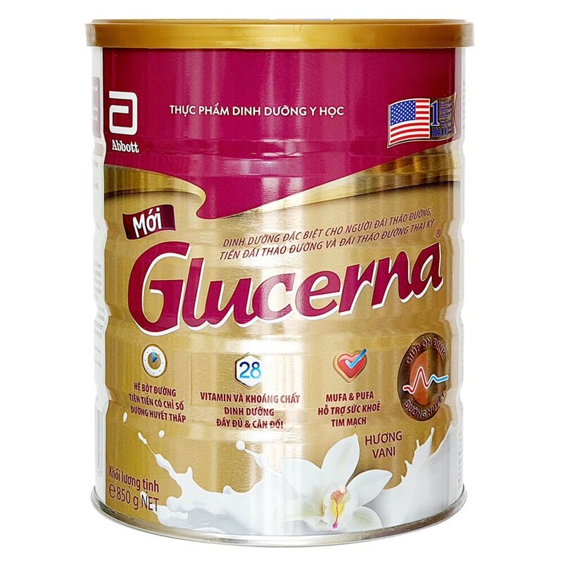 Vài nét về sản phẩm sữa Glucerna dành cho người tiểu đường