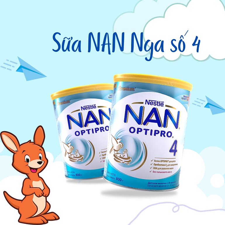 Review 4 loại sữa Nan Nga có tốt không?