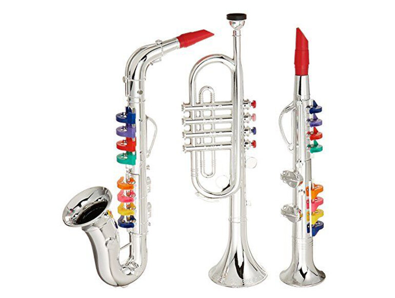 Nhạc cụ Set of 3 Music 1. Clarinet 2. Saxophone 3. Trumpet Combo