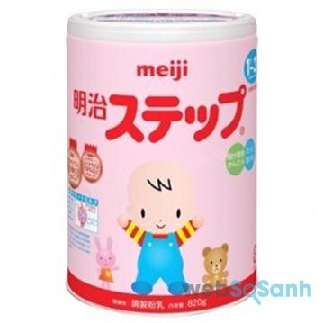 Sữa bột Meiji Nhật Bản xách tay