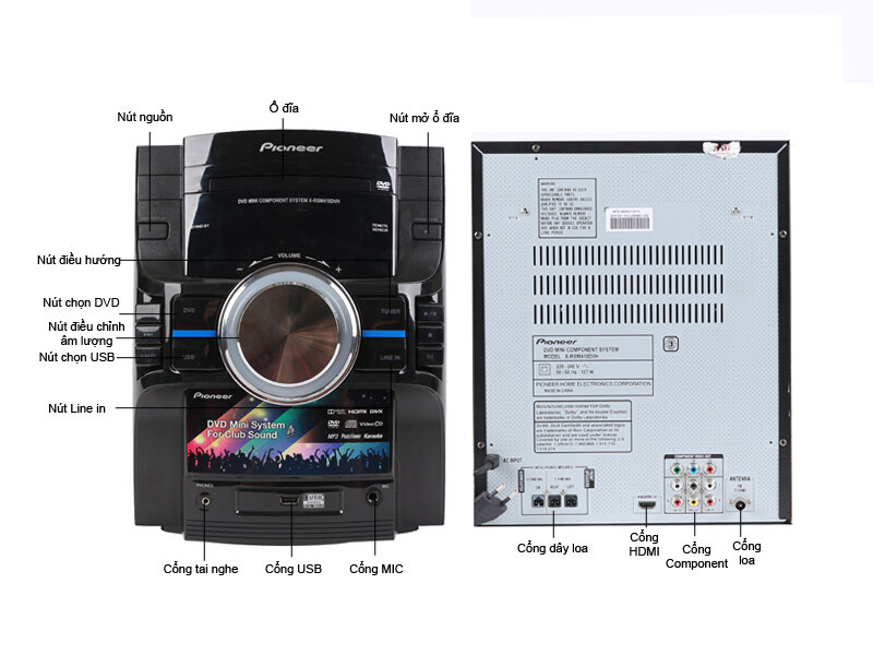Dàn âm thanh Pioneer chất lượng cao