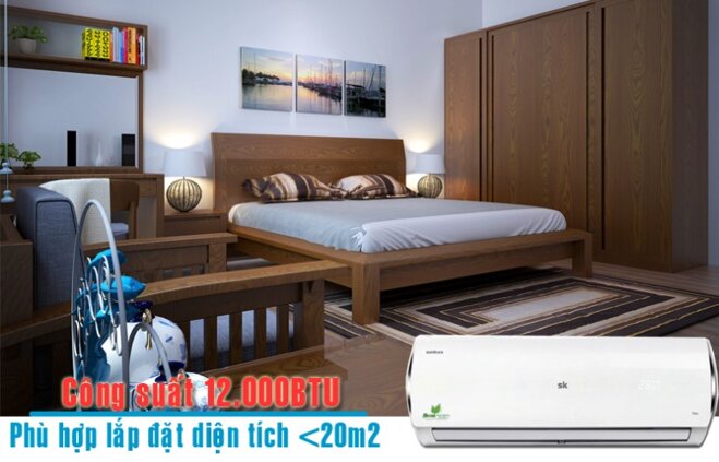 điều hòa sumikura 12000btu 1 chiều