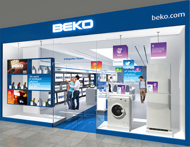 máy sấy quần áo Beko