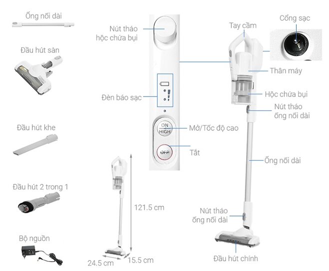 máy hút bụi panasonic