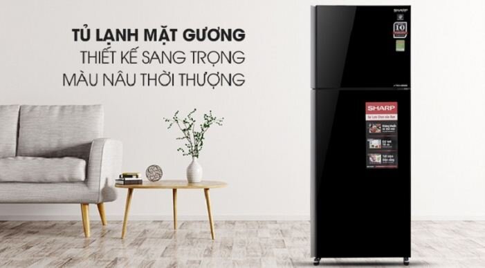 Tủ lạnh Sharp Inverter 364 lít SJ-XP405PG-BK - Giá rẻ nhất: 7.863.000 vnđ
