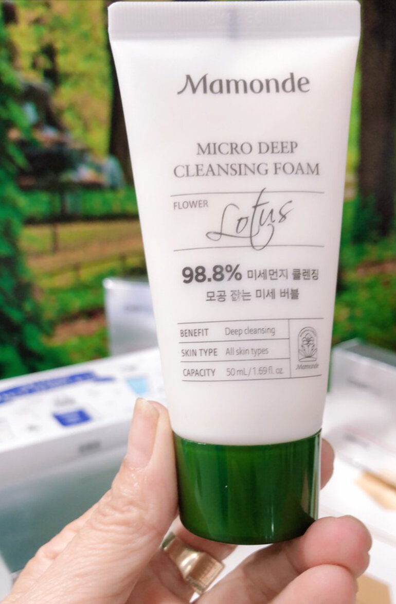 sữa rửa mặt Mamonde Hàn Quốc