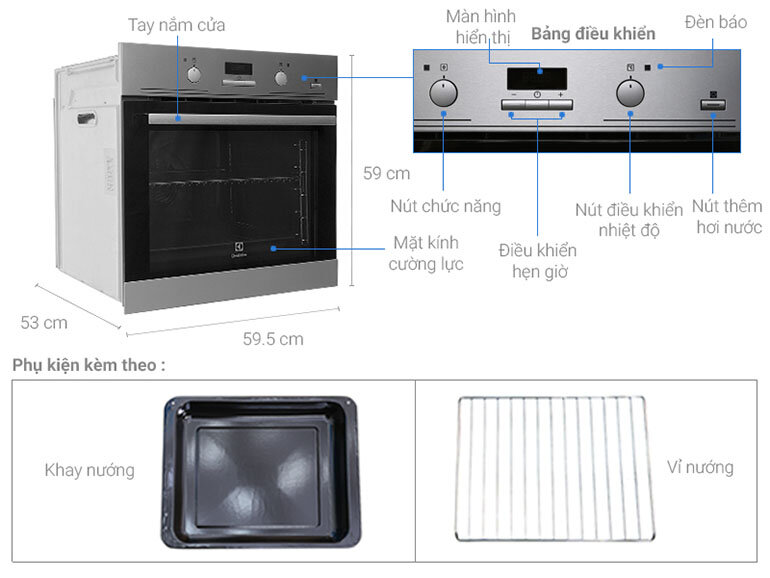 Electrolux EOB3434BOX 72 lít