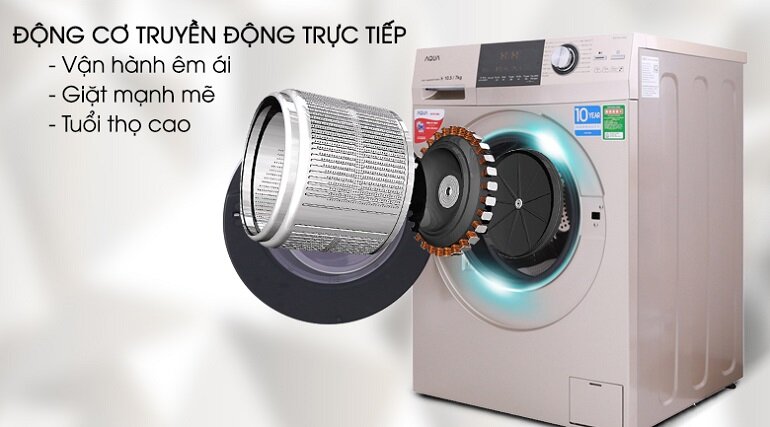 Top 2 máy giặt sấy Aqua Inverter 10 kg 