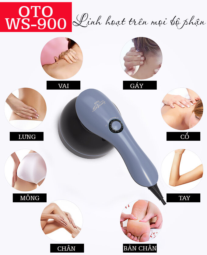 Máy massage OTO Wonder SPIN WS-900 
