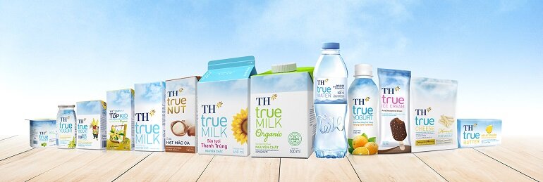TH True Milk cung ứng nhiều dòng sản phẩm khác nhau