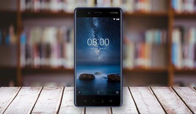 Nokia 8 có kích thước vừa vặn, không theo xu hướng màn hình dài thông thường 