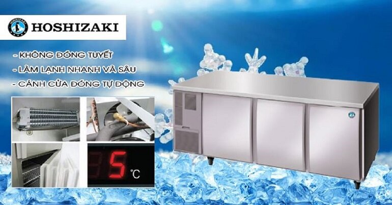 Có nên mua bàn đông không đóng tuyết Hoshizaki FT-188MA-S với giá trên 40 triệu?