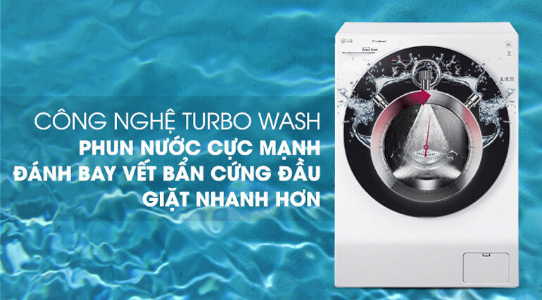 Công nghệ giặt mạnh mẽ TurboWash