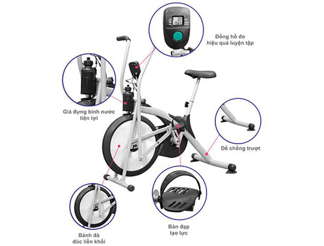 Xe đạp tập thể dục Air Bike MK98