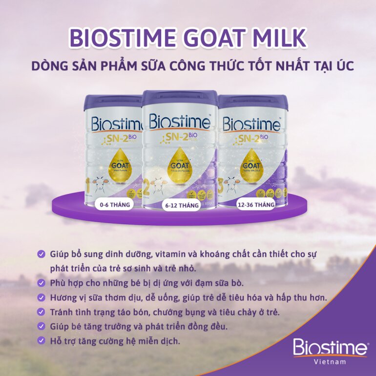 Sữa dê Biostime
