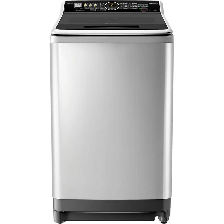 Máy giặt Panasonic 9kg NA-F90X5LRV có gam màu xám trung tính