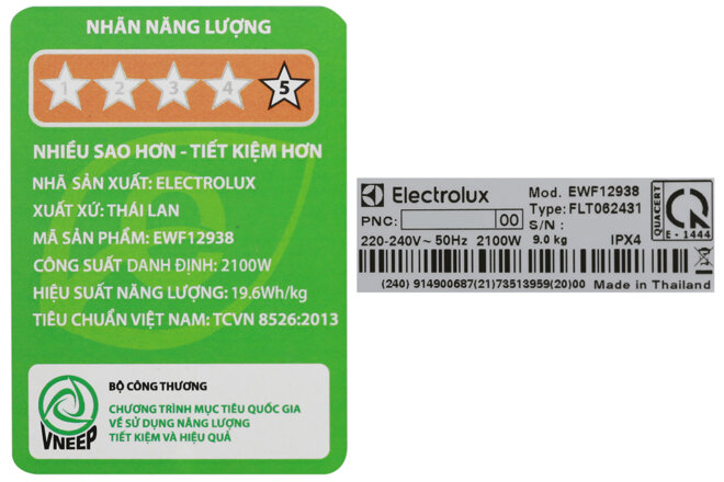 Chỉ số tiết kiệm năng lượng là điểm bạn cần lưu ý bên cạnh các thông số kỹ thuật khác 