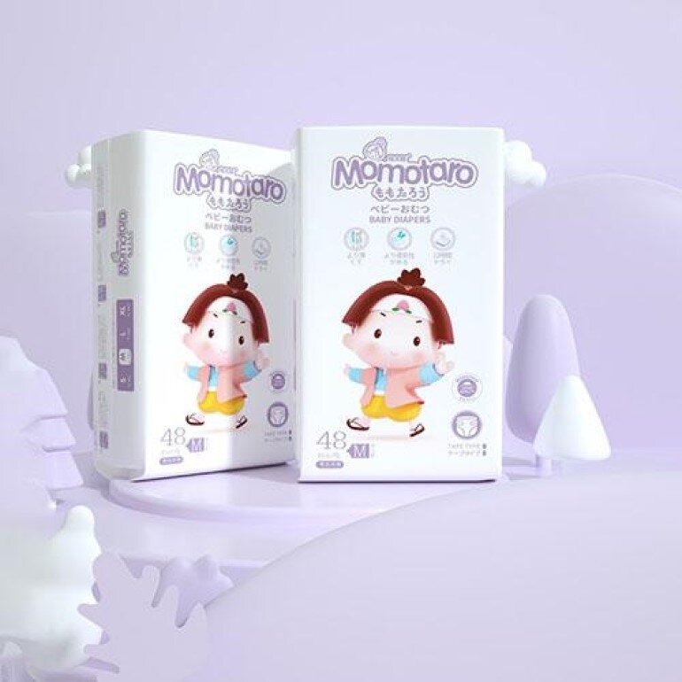 Bỉm Momotaro là thương hiệu bỉm Nhật Bản an toàn và không gây kích ứng da bé