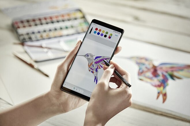 Trải nghiệm tiện lợi trên Note 9 với S Pen 2018 