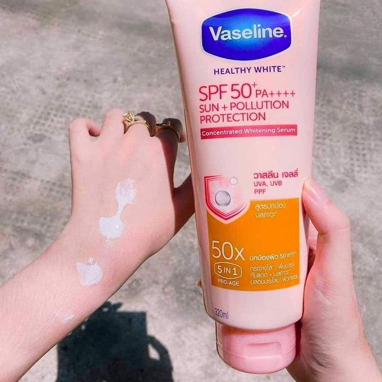 kem chống nắng Vaseline