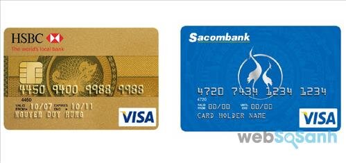Nên làm thẻ tín dụng ngân hàng HSBC hay Sacombank