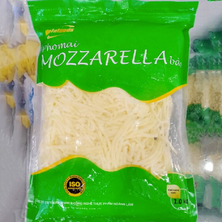 Phô mai làm Pizza Mozzarella