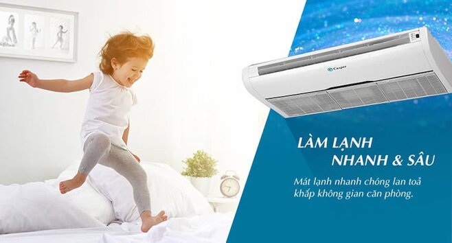 Khả năng làm lạnh nhanh chóng, dễ chịu nhất