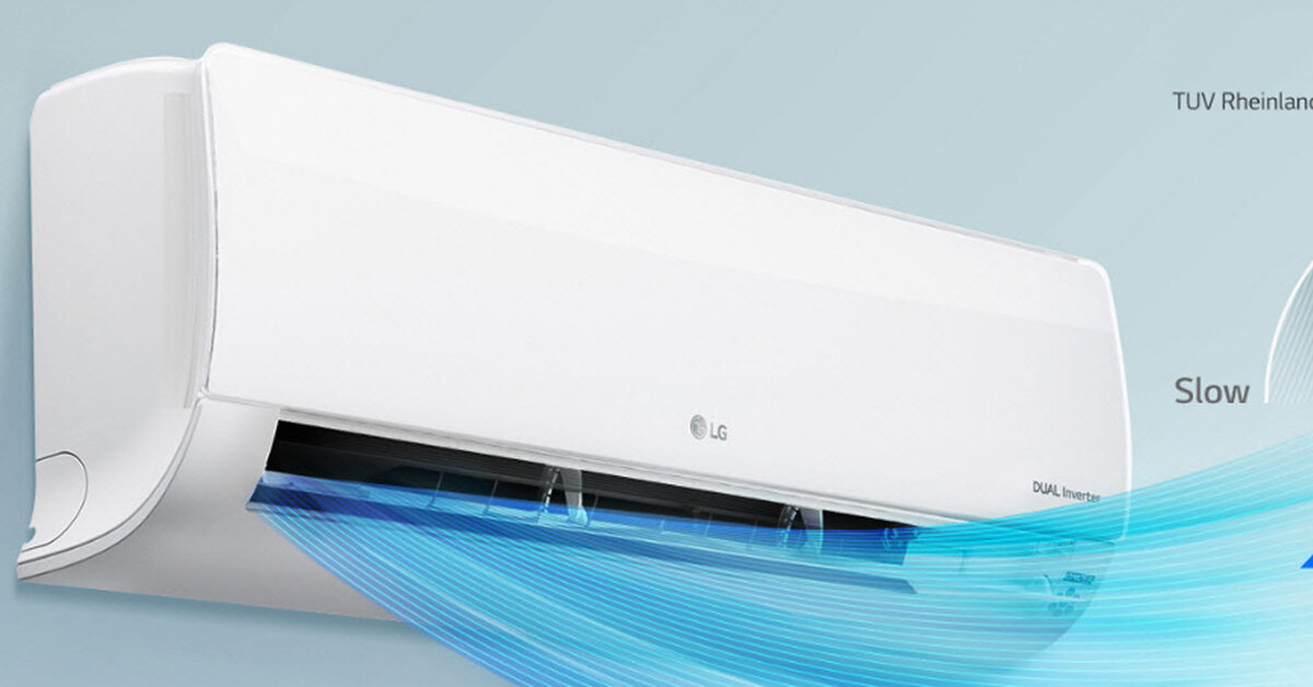 Điều hòa DUALCOOL Inverter LG V10ENW 1 chiều 9.200BTU