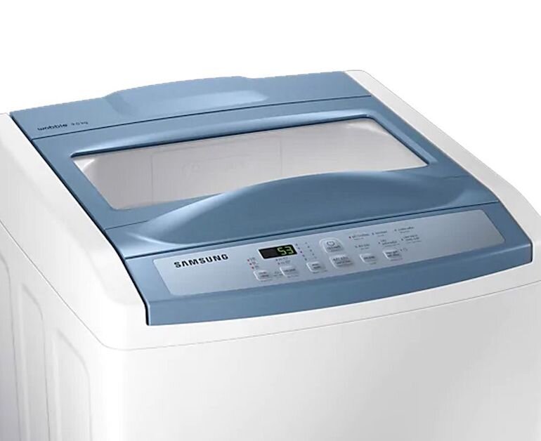 máy giặt Samsung 9kg của trên