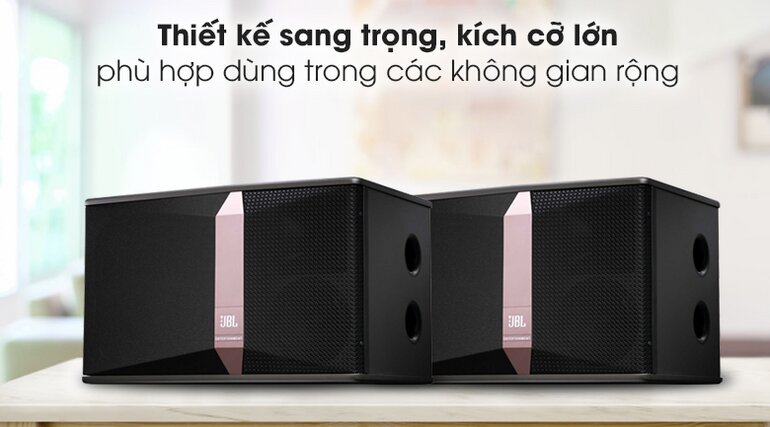 Loa JBL KI512 gây ấn tượng bởi thiết kế độc đáo